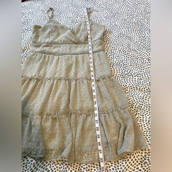 Summer Dress w/ Ruffles Dot Fabric - Picture 5 of 9